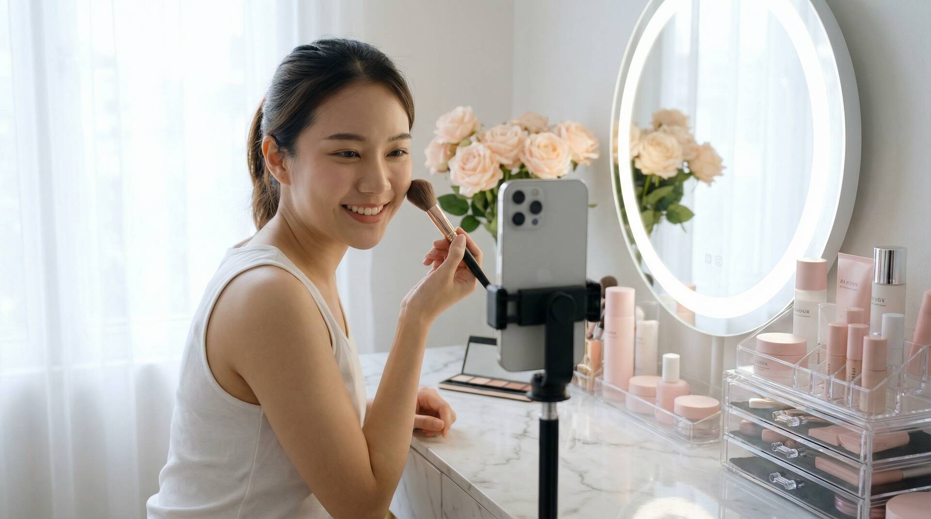 韩漫美妆视频教程